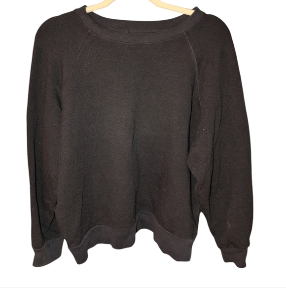 Reformation Grace Cropped Vintage Oversized Crewneck Sweatshirt - Picture 3 of 6